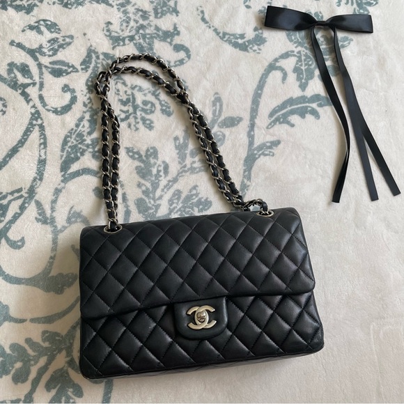 Chanel Black Classic Flap - Picture 1 of 8